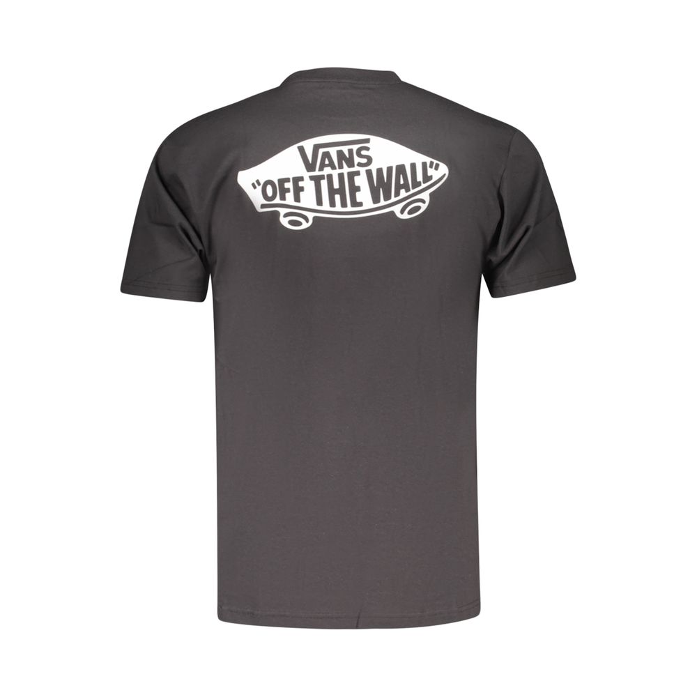 Vans Schwarzes Baumwoll-T-Shirt für Herren