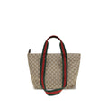 Gucci Beige Stoff-Schultertasche