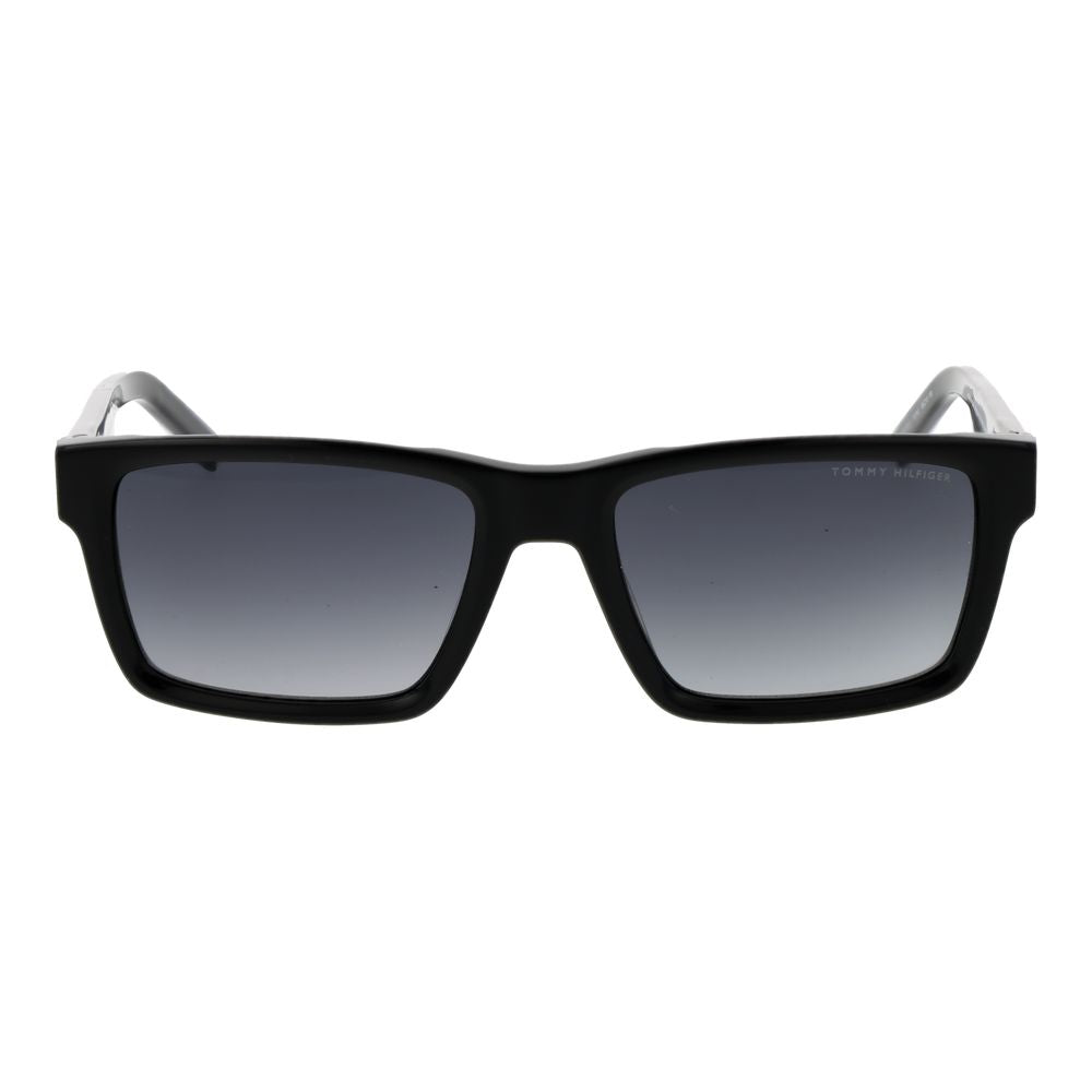 Tommy Hilfiger Schwarze Sonnenbrille aus Acetat
