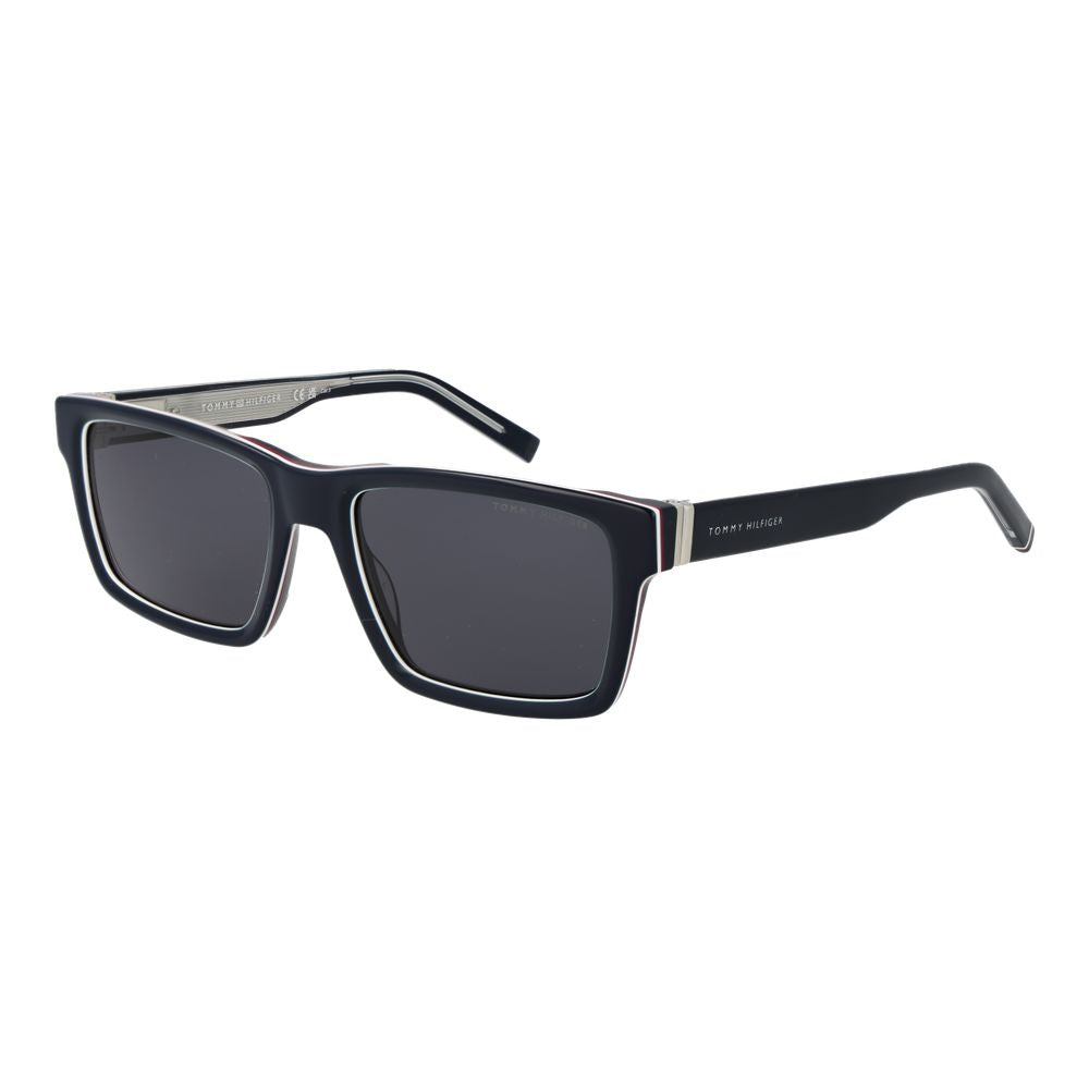 Tommy Hilfiger Blaue Sonnenbrille aus Acetat