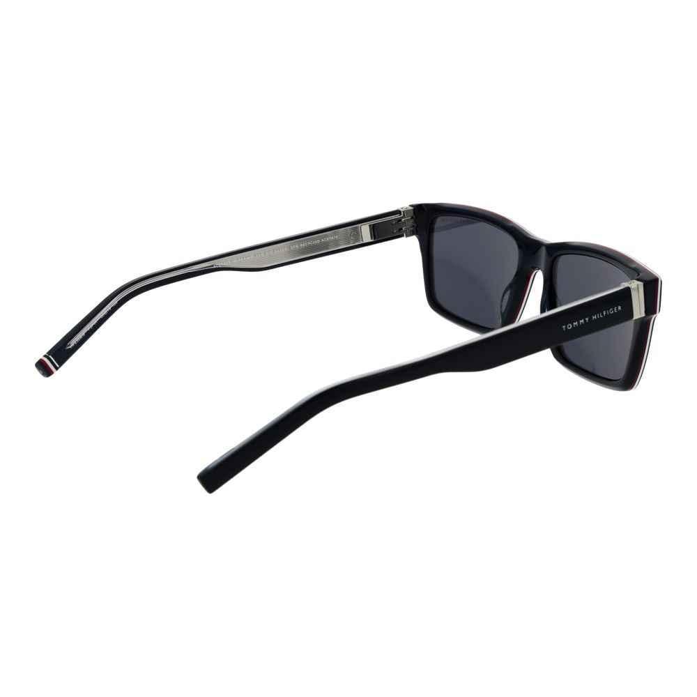 Tommy Hilfiger Blaue Sonnenbrille aus Acetat