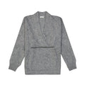 Brunello Cucinelli Grauer Wollpullover