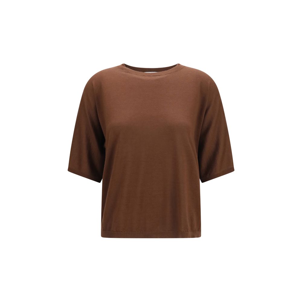 Brunello Cucinelli Brauner Kaschmir-Pullover