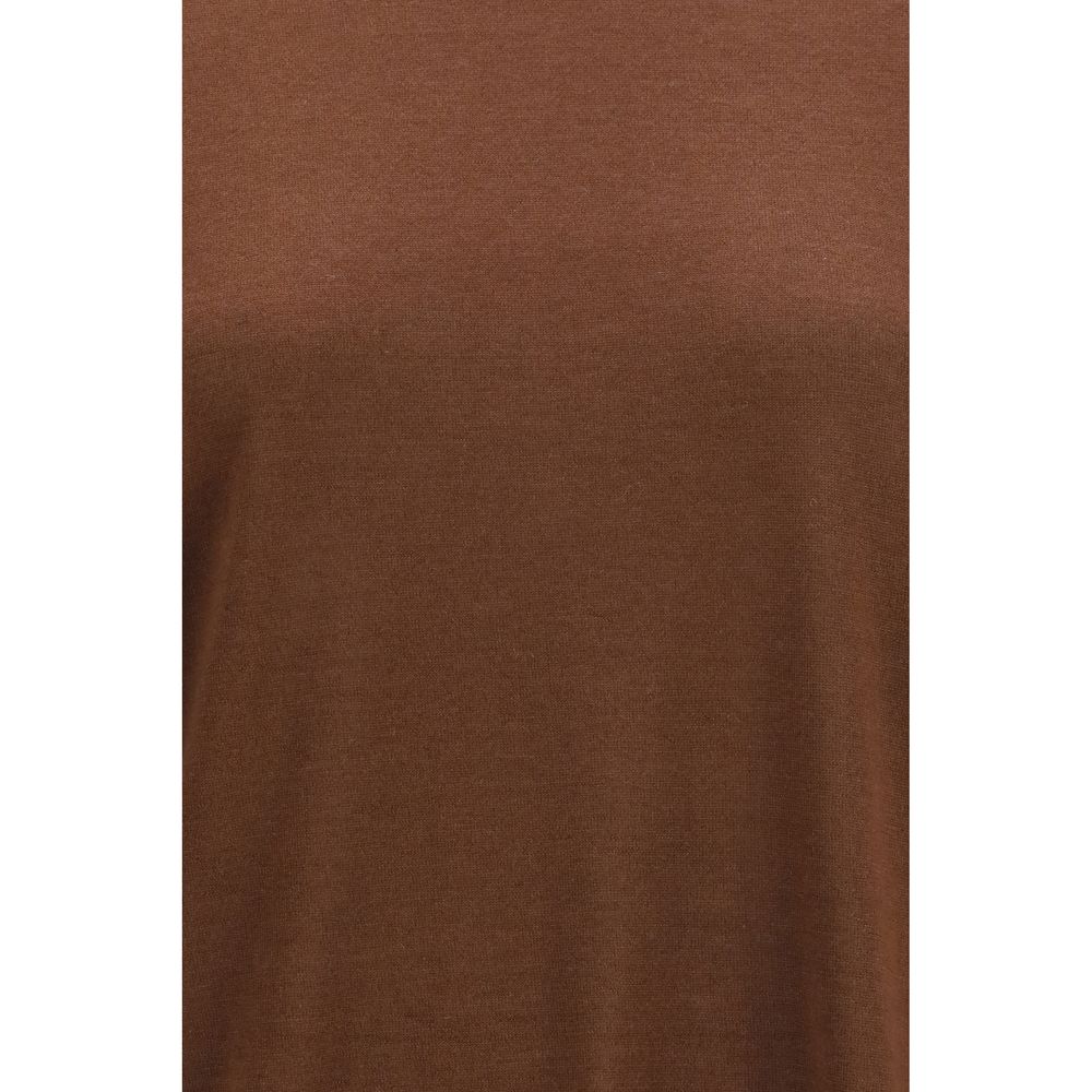 Brunello Cucinelli Brauner Kaschmir-Pullover