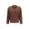 Brunello Cucinelli Brauner Kaschmirpullover