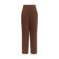 Brunello Cucinelli Braune Kaschmir-Freizeithose