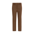 Brunello Cucinelli Braune Freizeithose aus Elasthan