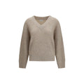 Brunello Cucinelli Beige Kaschmir-Sweatshirt