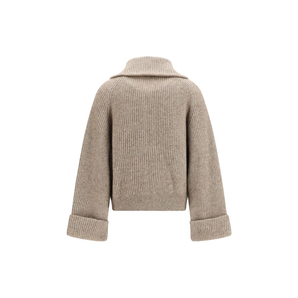 Brunello Cucinelli Beiger Kaschmirpullover