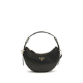 Prada Schwarze Kalbsleder Bos Taurus Bucket Bag