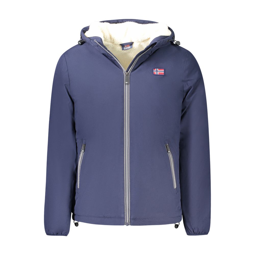 Norway 1963 Blaue Herrenjacke aus Polyester