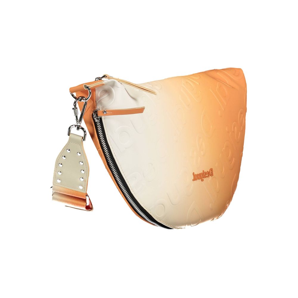 Desigual Arancione Tasche aus Polyurethan für Damen