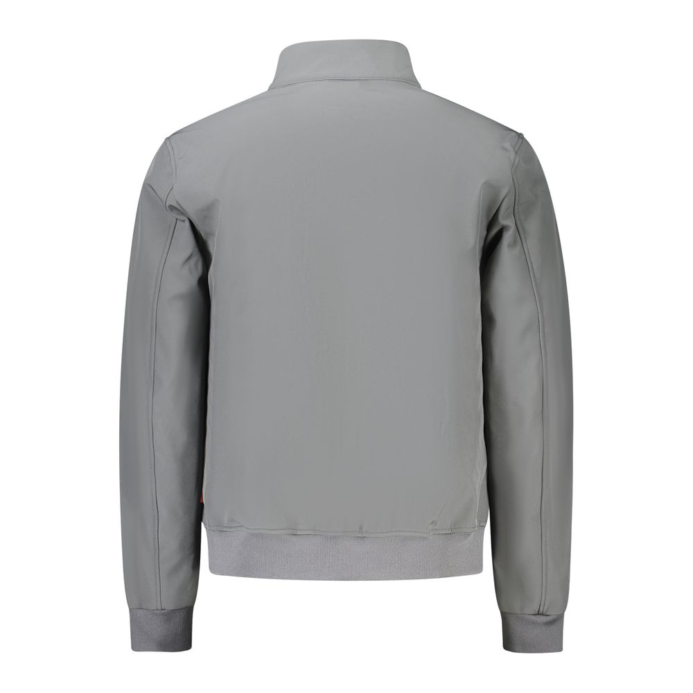 Norway 1963 Graue Herrenjacke aus Polyester