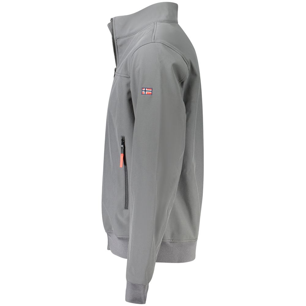 Norway 1963 Graue Herrenjacke aus Polyester