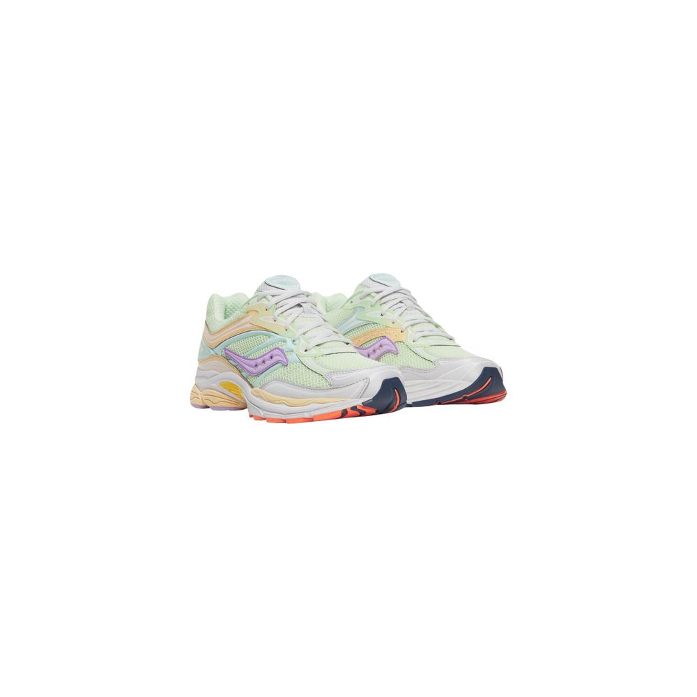 Saucony Grüne synthetische Sportschuhe
