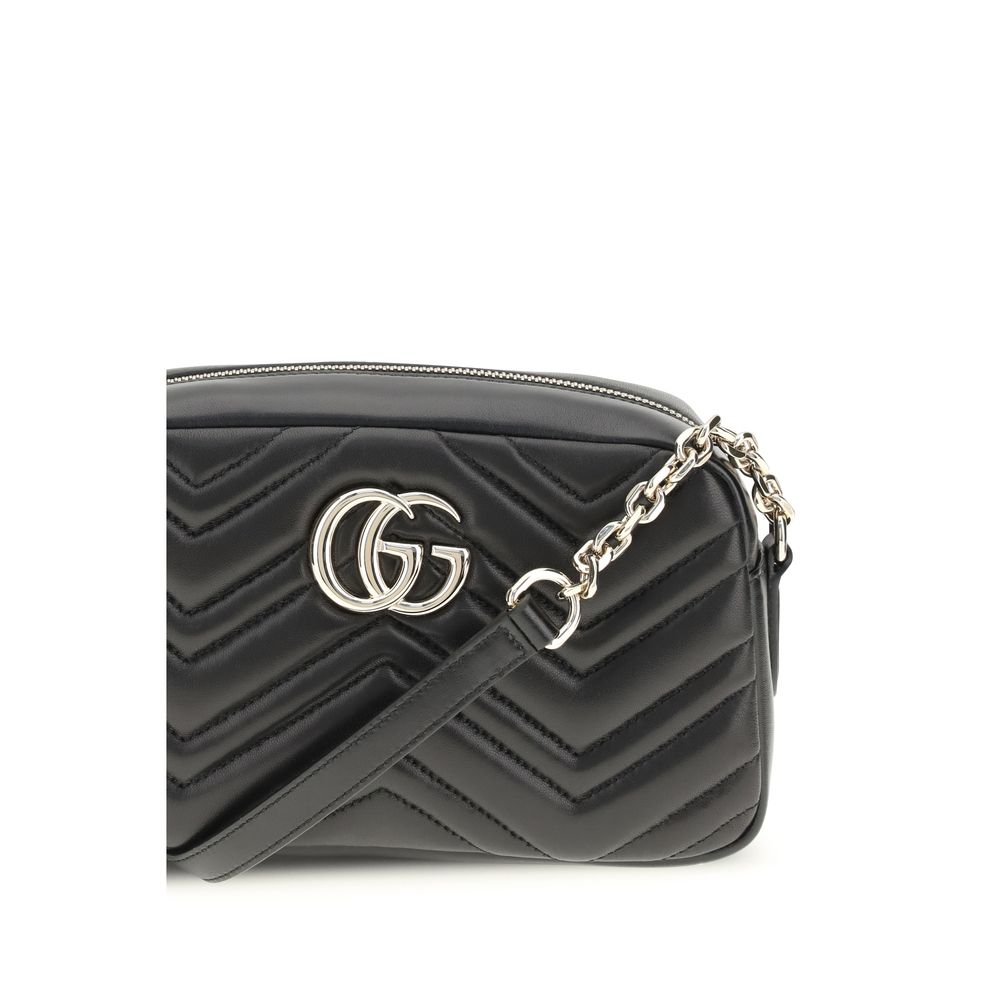Gucci Schwarze Kalbsleder Bos Taurus Handtasche