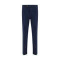 Brunello Cucinelli Blaue Baumwoll-Freizeithose