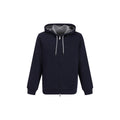 Brunello Cucinelli Blauer Baumwoll-Sweatshirt