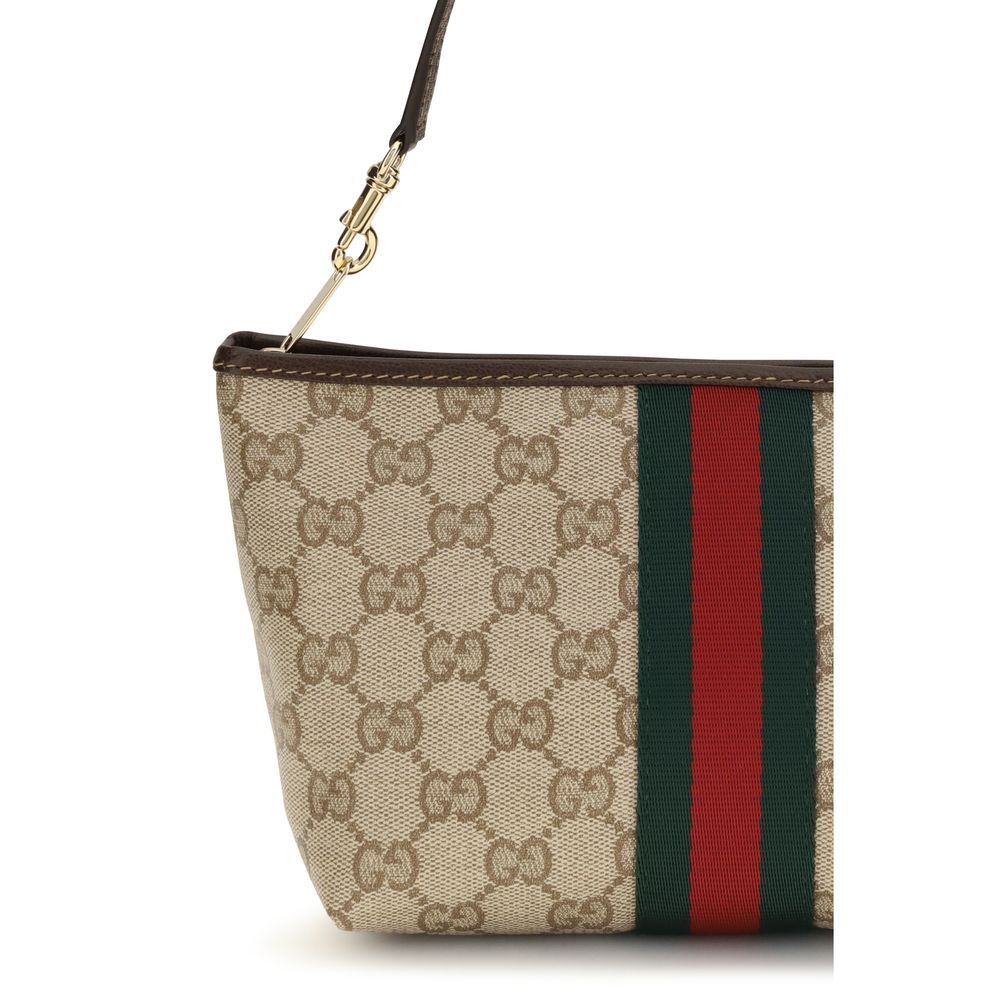 Gucci Beige Stoff-Handtasche