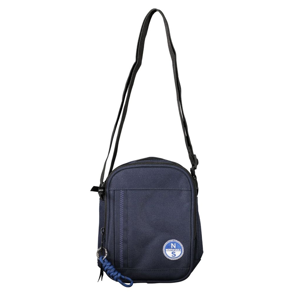 North Sails Schultertasche aus blauem Polyester