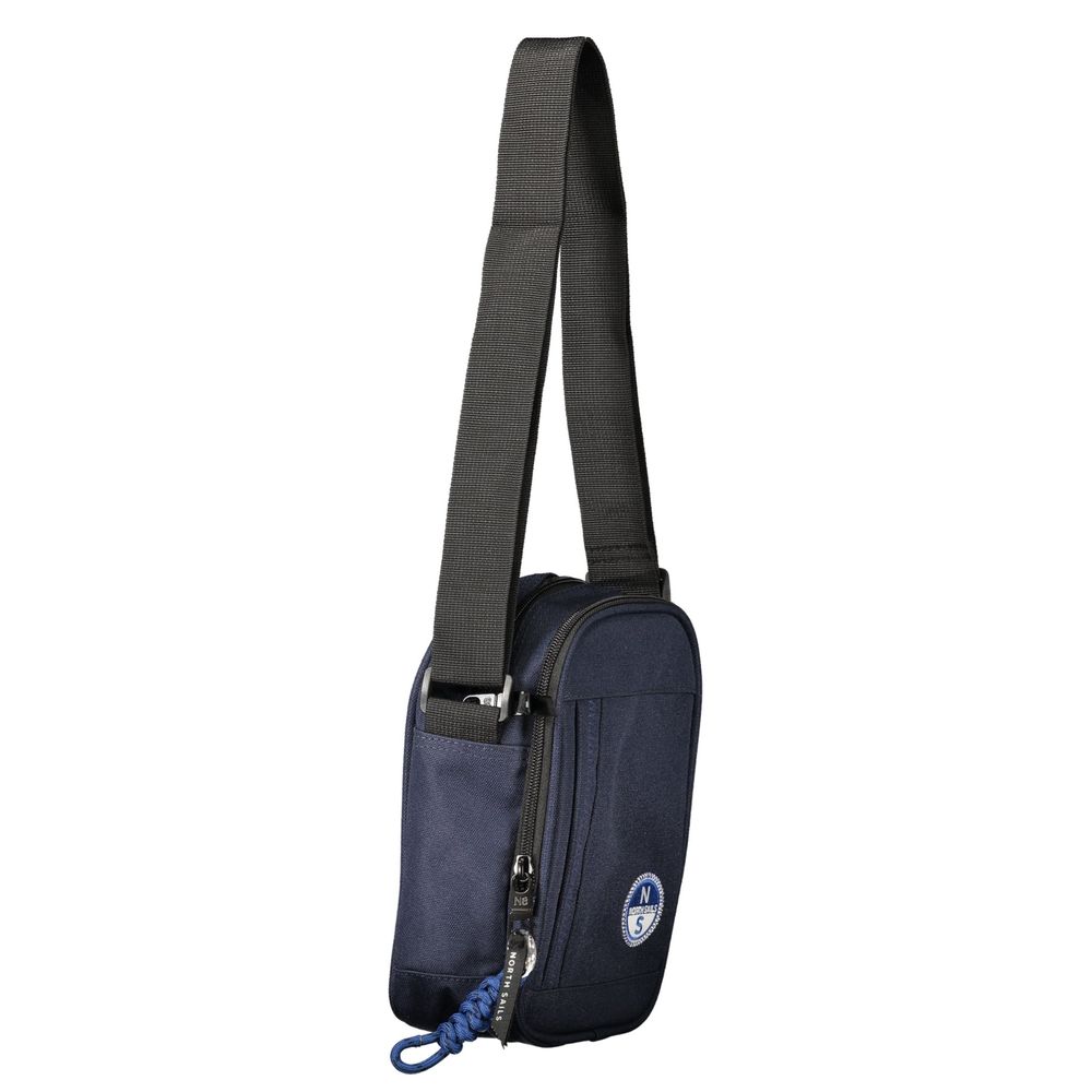 North Sails Schultertasche aus blauem Polyester