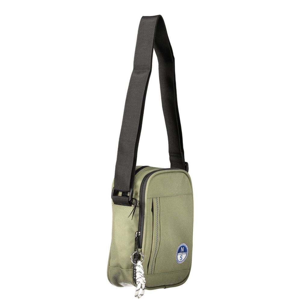 North Sails Grüne Schultertasche aus Polyester