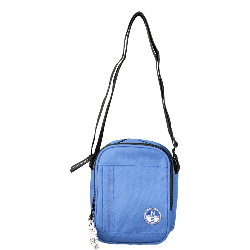 North Sails Schultertasche aus blauem Polyester