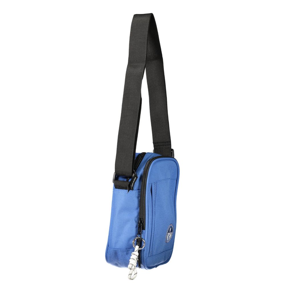 North Sails Schultertasche aus blauem Polyester
