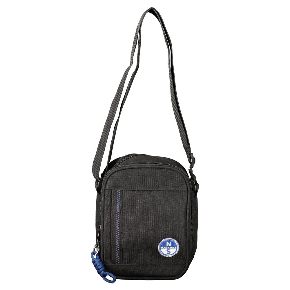North Sails Schwarze Schultertasche aus Polyester