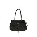 Prada Schwarze Schultertasche aus Polyamid
