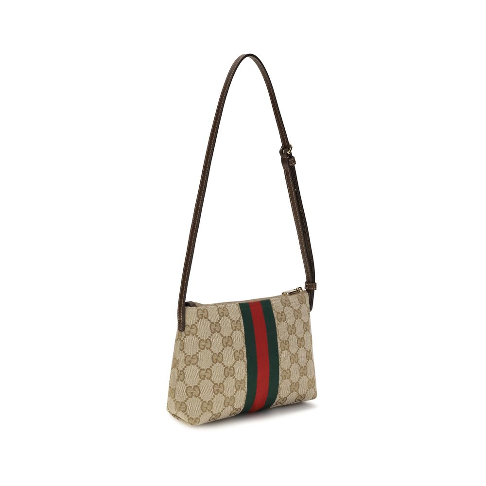 Gucci Beige Stoff-Handtasche
