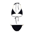 Gucci Schwarzer Bikini aus Polyamid