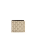 Gucci Beige Stoff-Portemonnaie