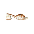Laura Biagiotti Beige Polyurethan Sandale für Damen