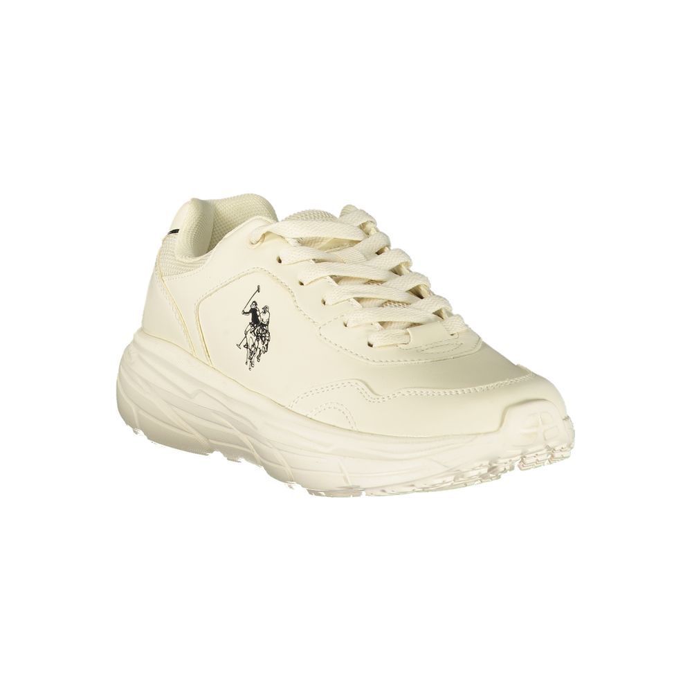 U.S. POLO ASSN. Weiße Sneaker aus Polyester