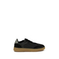 Axel Arigato Schwarze Bos Taurus Kalbsleder Low-Top-Sneaker