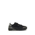 Axel Arigato Schwarze Bos Taurus Kalbsleder Low-Top-Sneaker