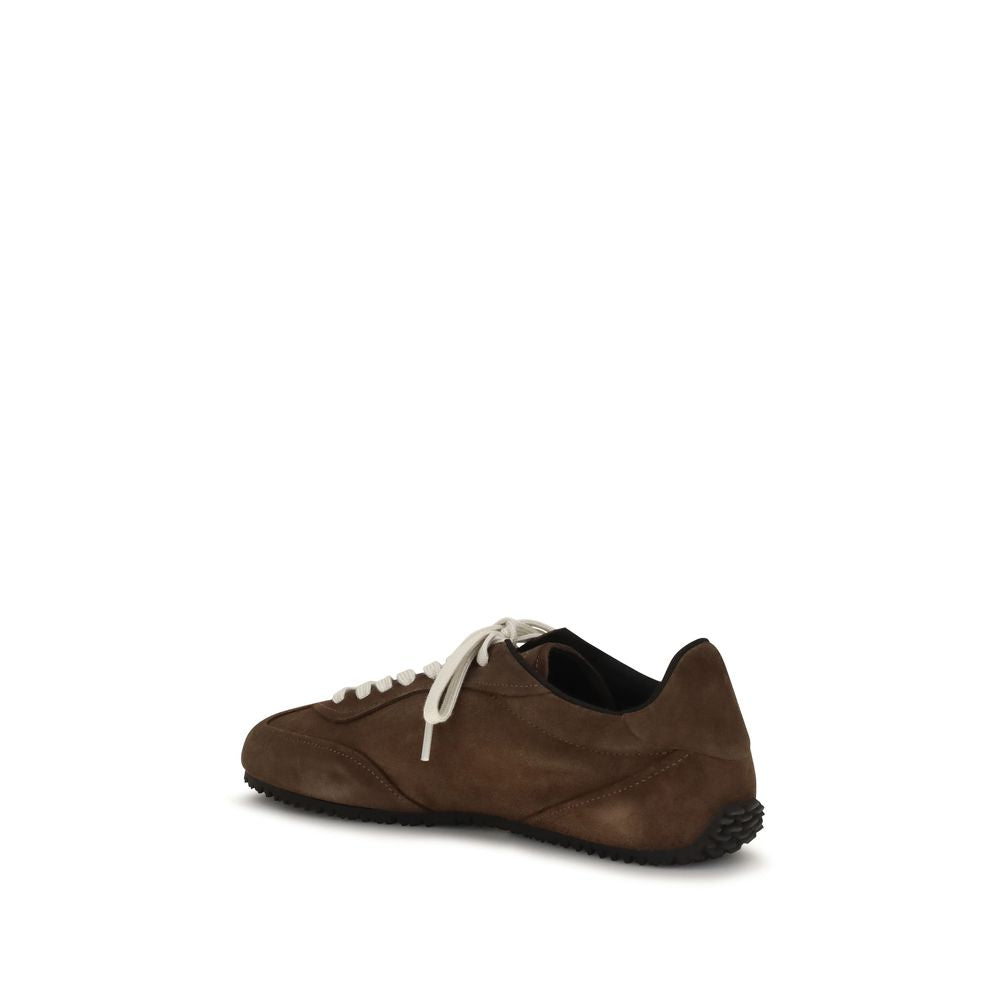 Axel Arigato Braune Kalbsleder Bos Taurus Low Top Sneaker