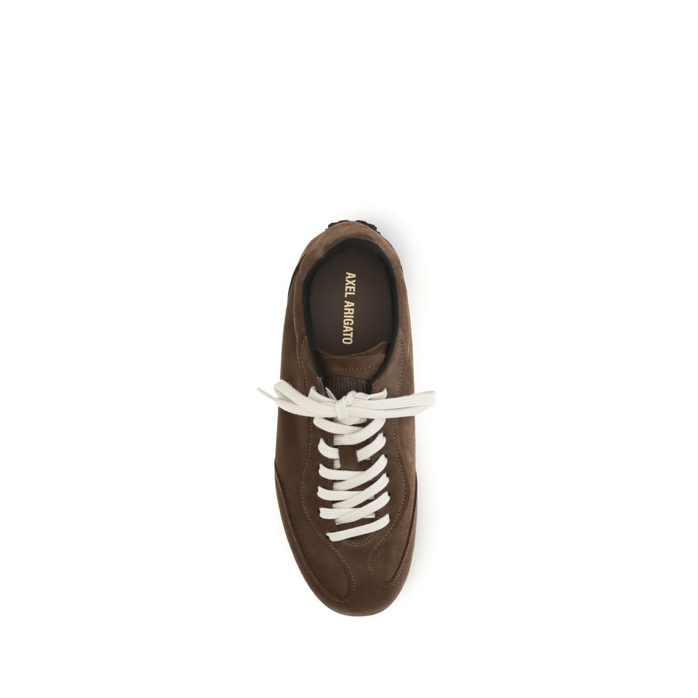 Axel Arigato Braune Kalbsleder Bos Taurus Low Top Sneaker