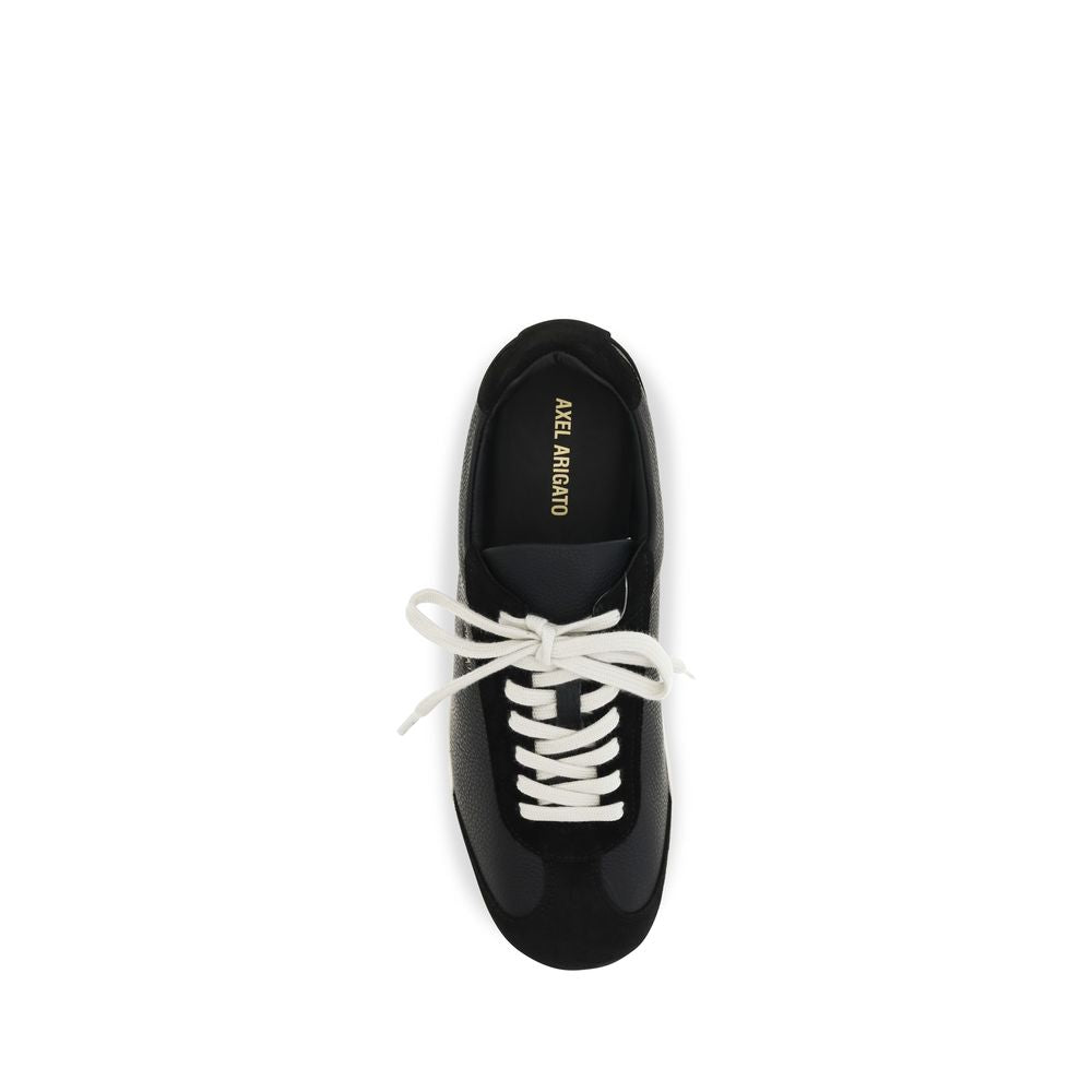 Axel Arigato Schwarze Bos Taurus Kalbsleder Sneaker