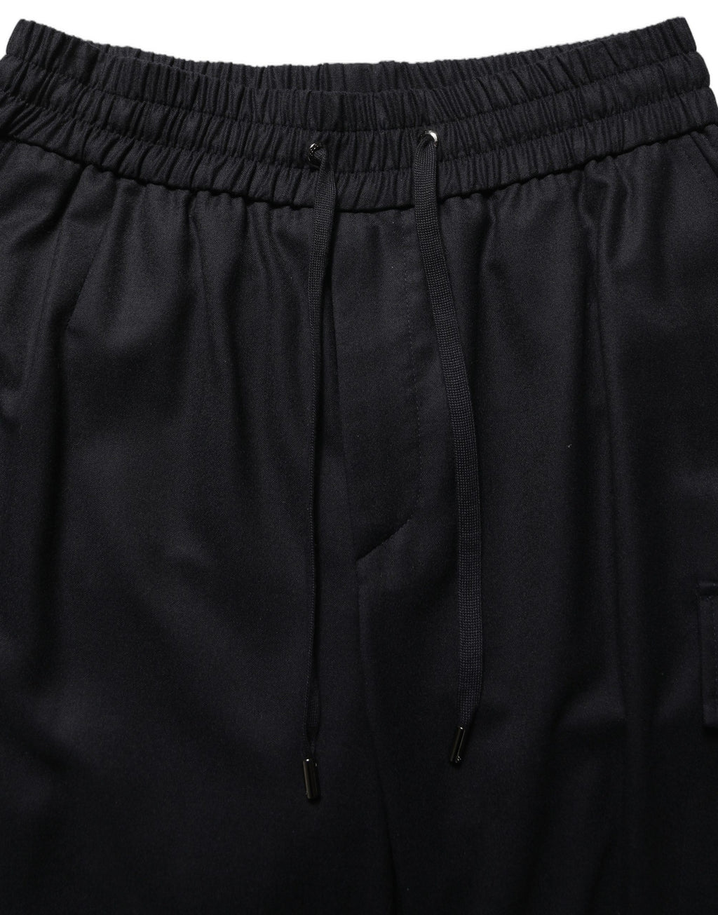 Dolce & Gabbana Schwarze Cargo Jogger Sweatpants mit mittlerer Taille