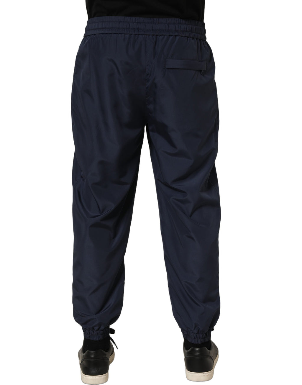 Dolce & Gabbana Dunkelblaue Jogginghose aus Polyester