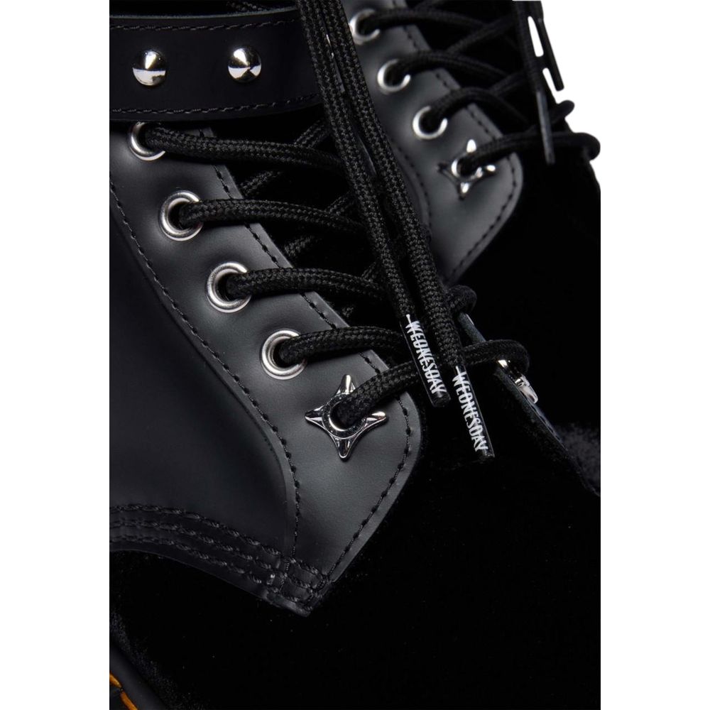 Dr. Martens Schwarze Leder Schnürstiefel