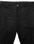 Dolce & Gabbana Schwarze Skinny-Fit Anzughose aus Leinen