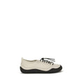 Prada Beige Stoff-Sneaker
