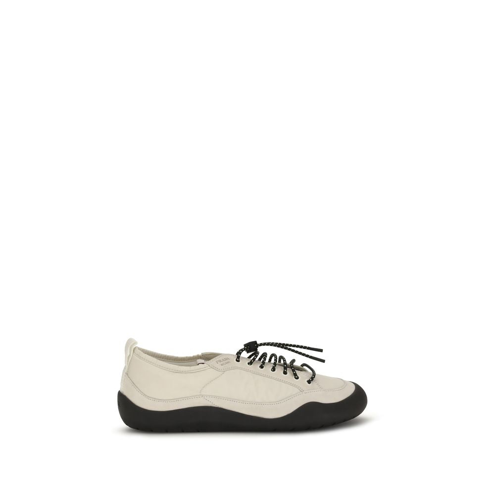 Prada Beige Stoff-Sneaker