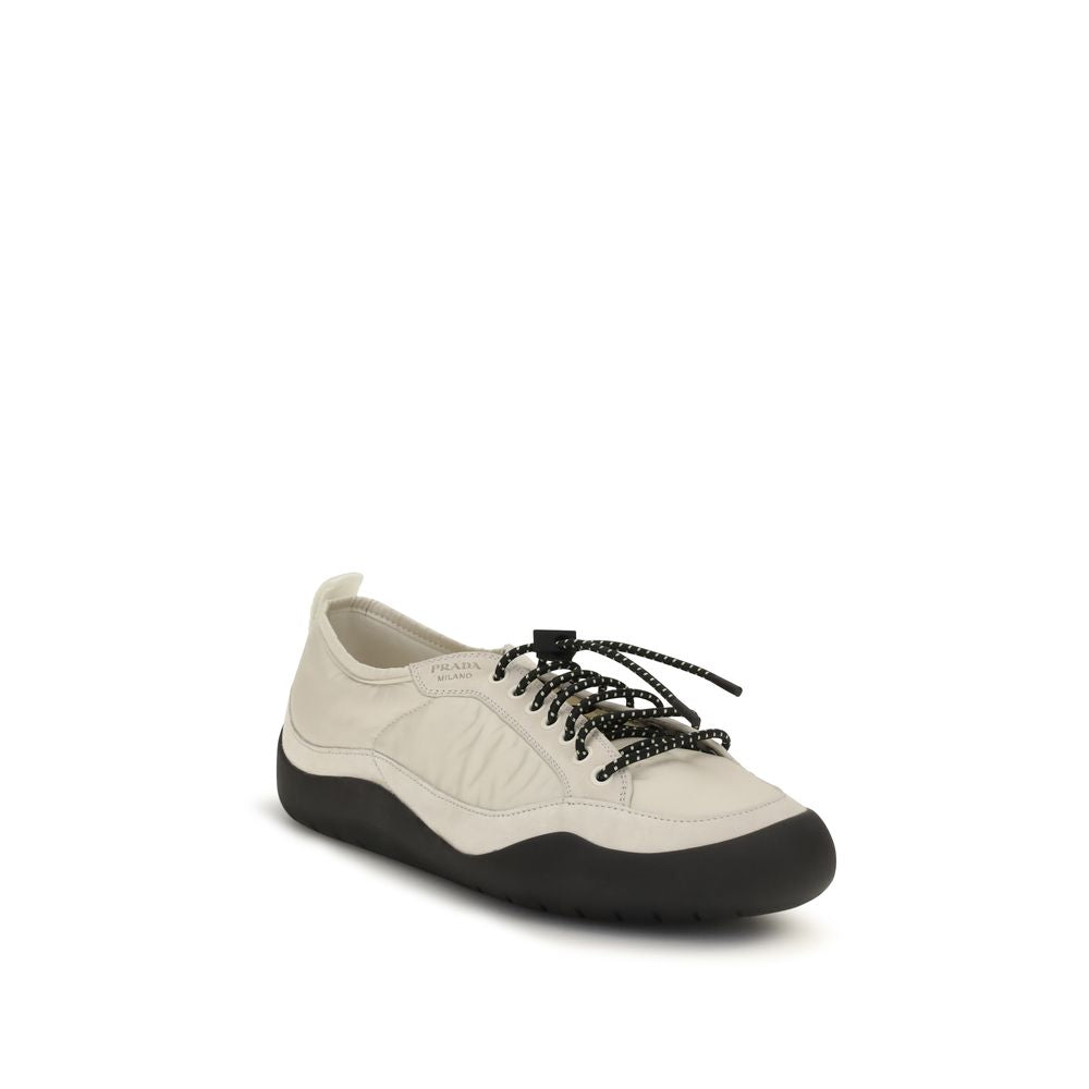 Prada Beige Stoff-Sneaker