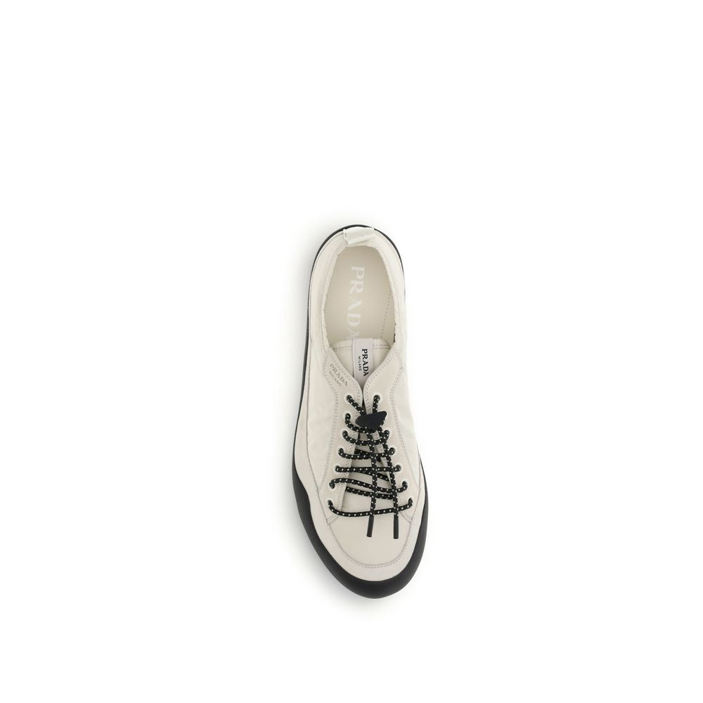 Prada Beige Stoff-Sneaker