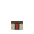 Gucci Beige Stoff-Portemonnaie