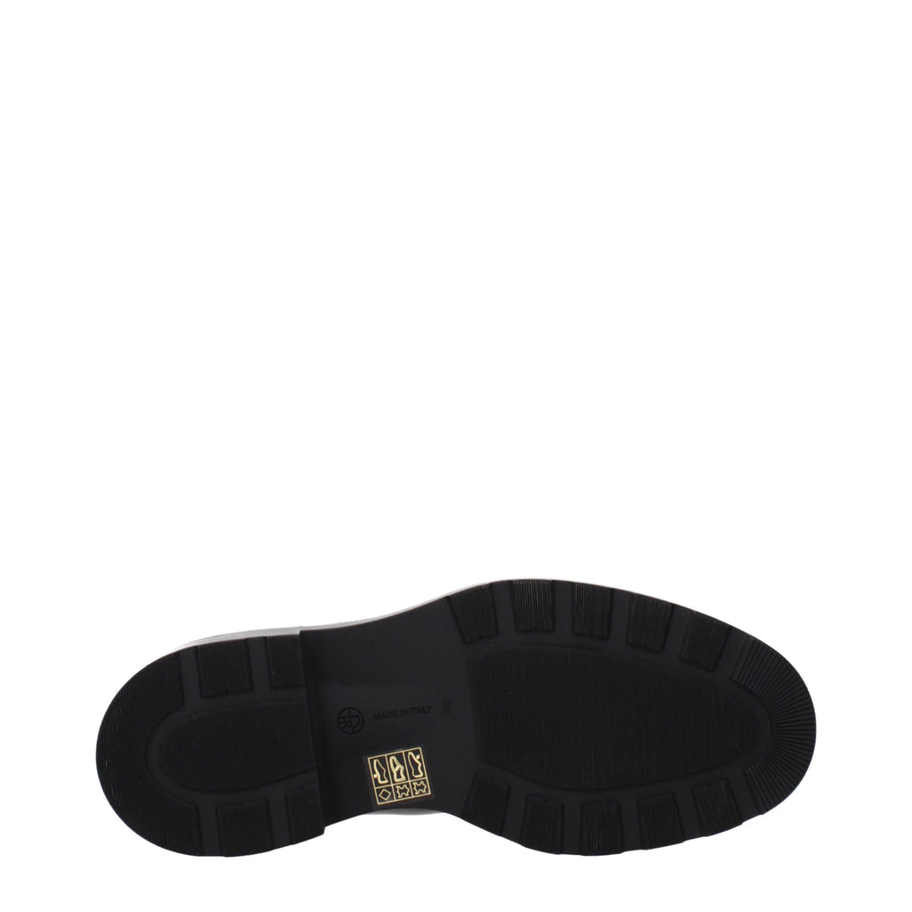 The Row Schwarze Lederstiefel
